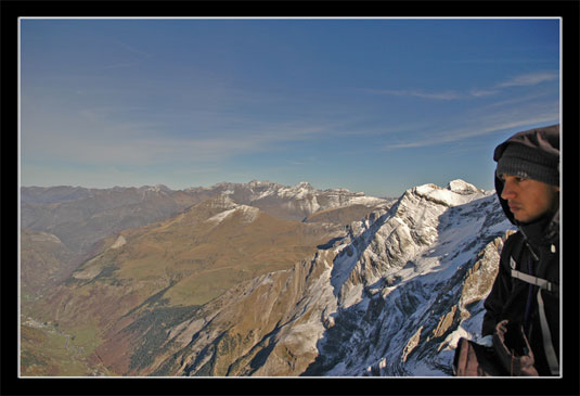 Vue sur la vallée