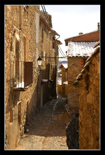 Une rue de Serradell