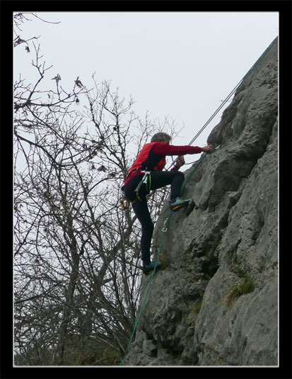 Escalade à La Frasse