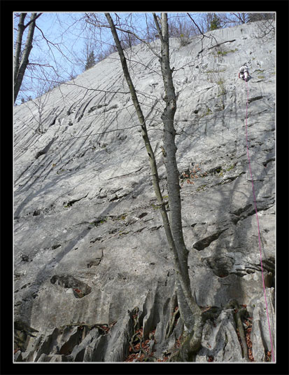 Escalade à La Frasse