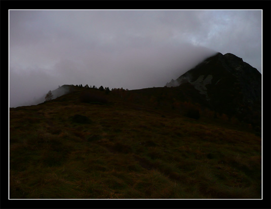 Dent d'Orlu - tentative de l'arête est