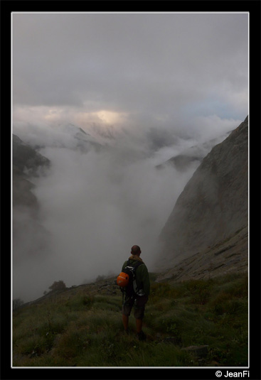 Dent d'Orlu - tentative de l'arête est