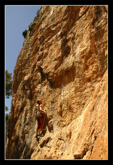 Escalade à la Clape - Crouzade