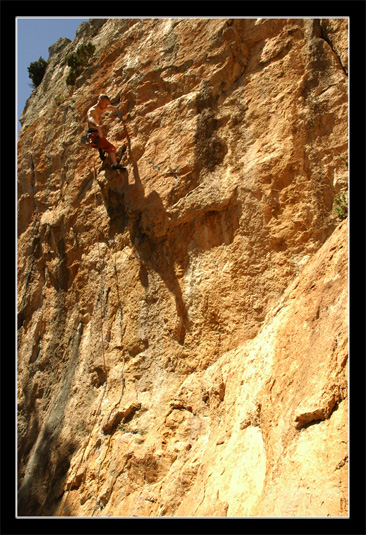 Escalade à la Clape - Crouzade