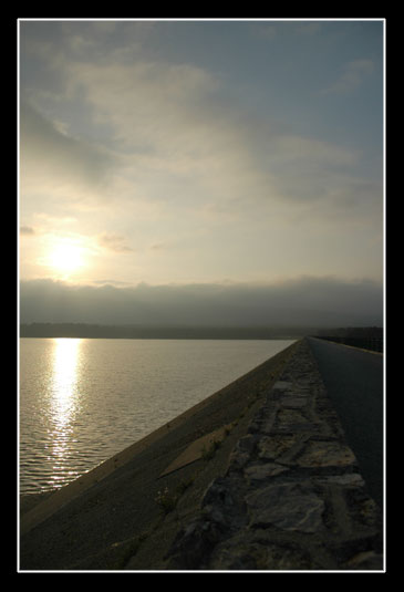 Lac de Matemale au couchant