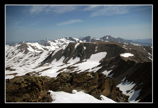 Vue depuis le sommet du petit Carlit