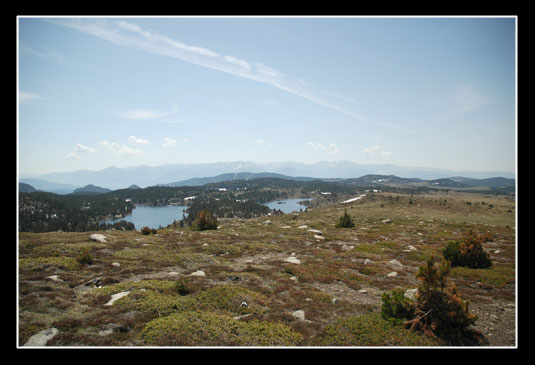 L'Estany Sec et l'Estany de la Comassa