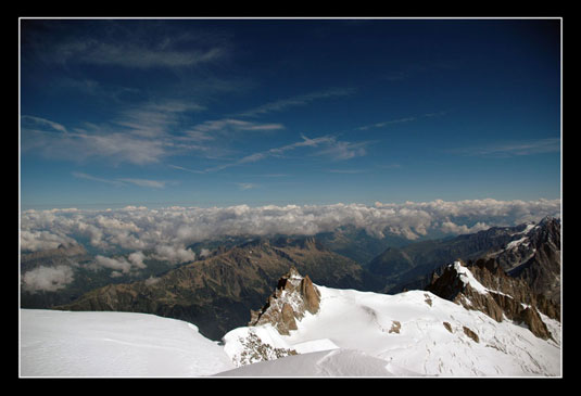 Vue depuis l'épaule du Tacul