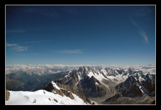 Vue depuis l'épaule du Tacul