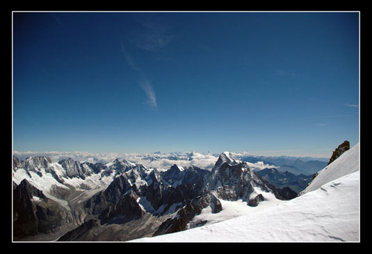 Vue depuis l'épaule du Tacul