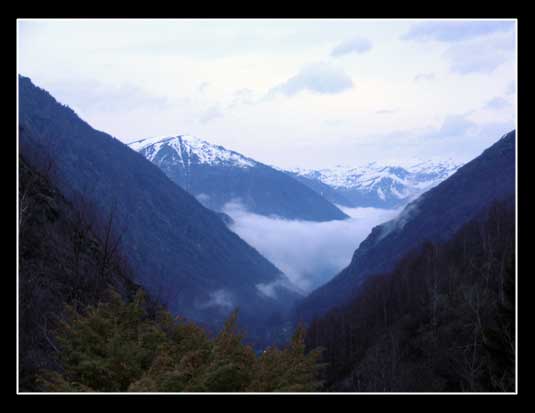 Nuage de brume