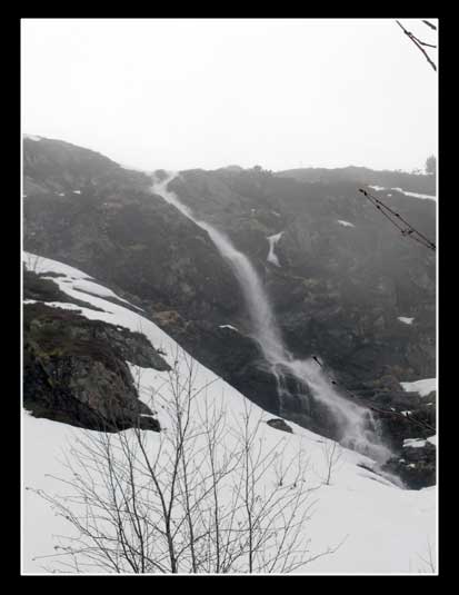 La cascade du torrent de Petsiguer