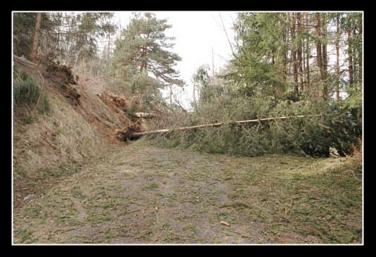 Chemin barré