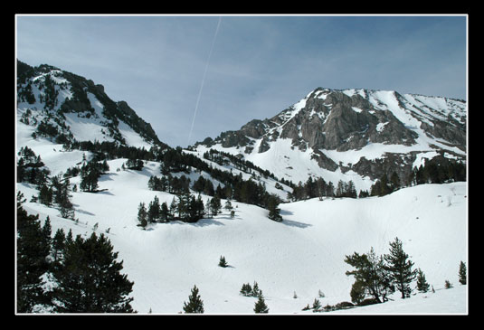 Panorama sur le Roc Blanc