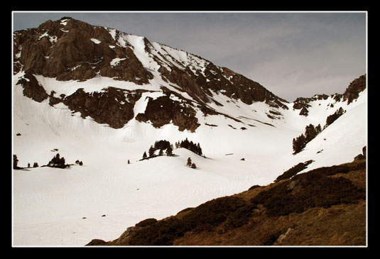 Panorama sur le Roc Blanc