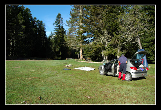 Bivouac au réveil