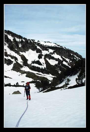 Ascension dans le couloir