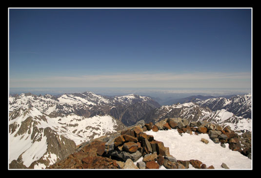 La vue côté nord