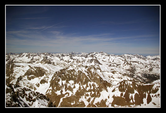 La vue côté nord