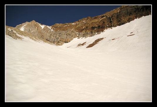 En direction du glacier