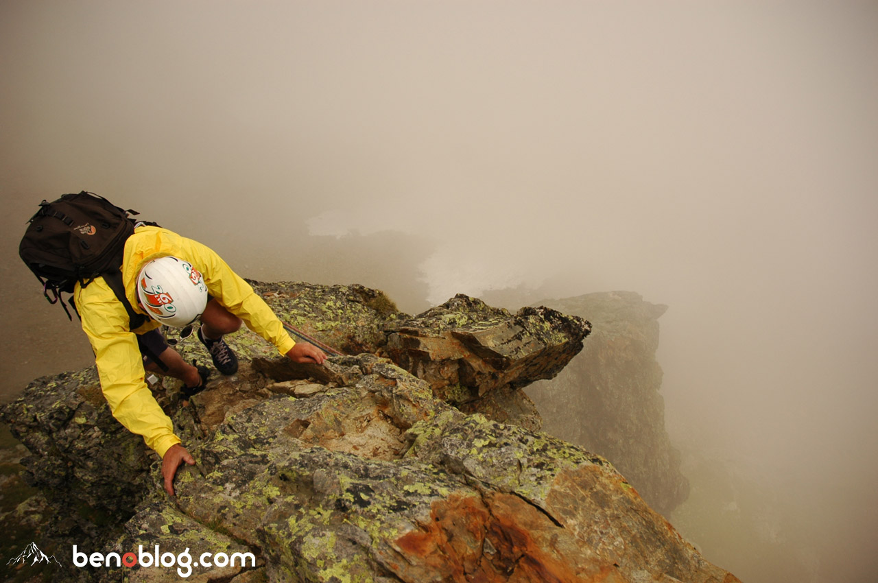 [Eté 2007 – 09] Aiguilles Rouges – grande voie « Mani Puliti »