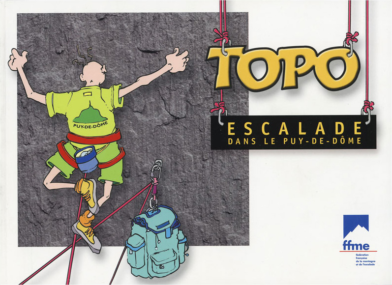 Topo escalade Puy de Dome