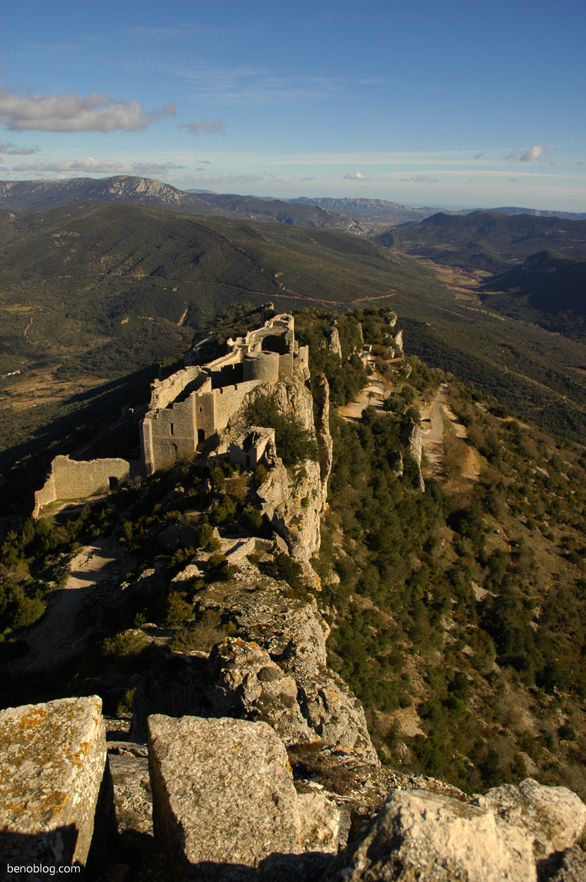 Sur les traces des Cathares à Peyrepertuse