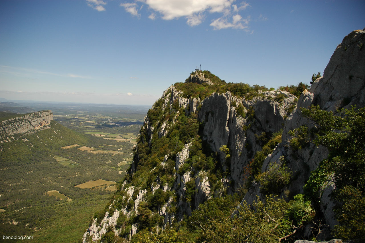 Escalade au Thaurac et 3ème éperon du Pic Saint Loup